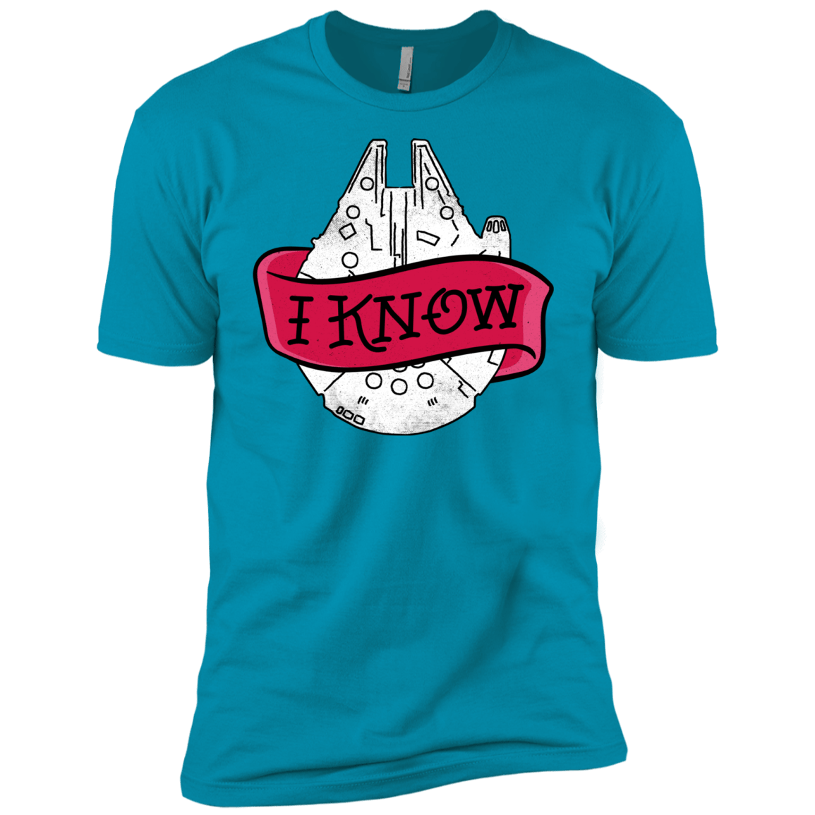 T-Shirts Turquoise / X-Small I Know Men's Premium T-Shirt