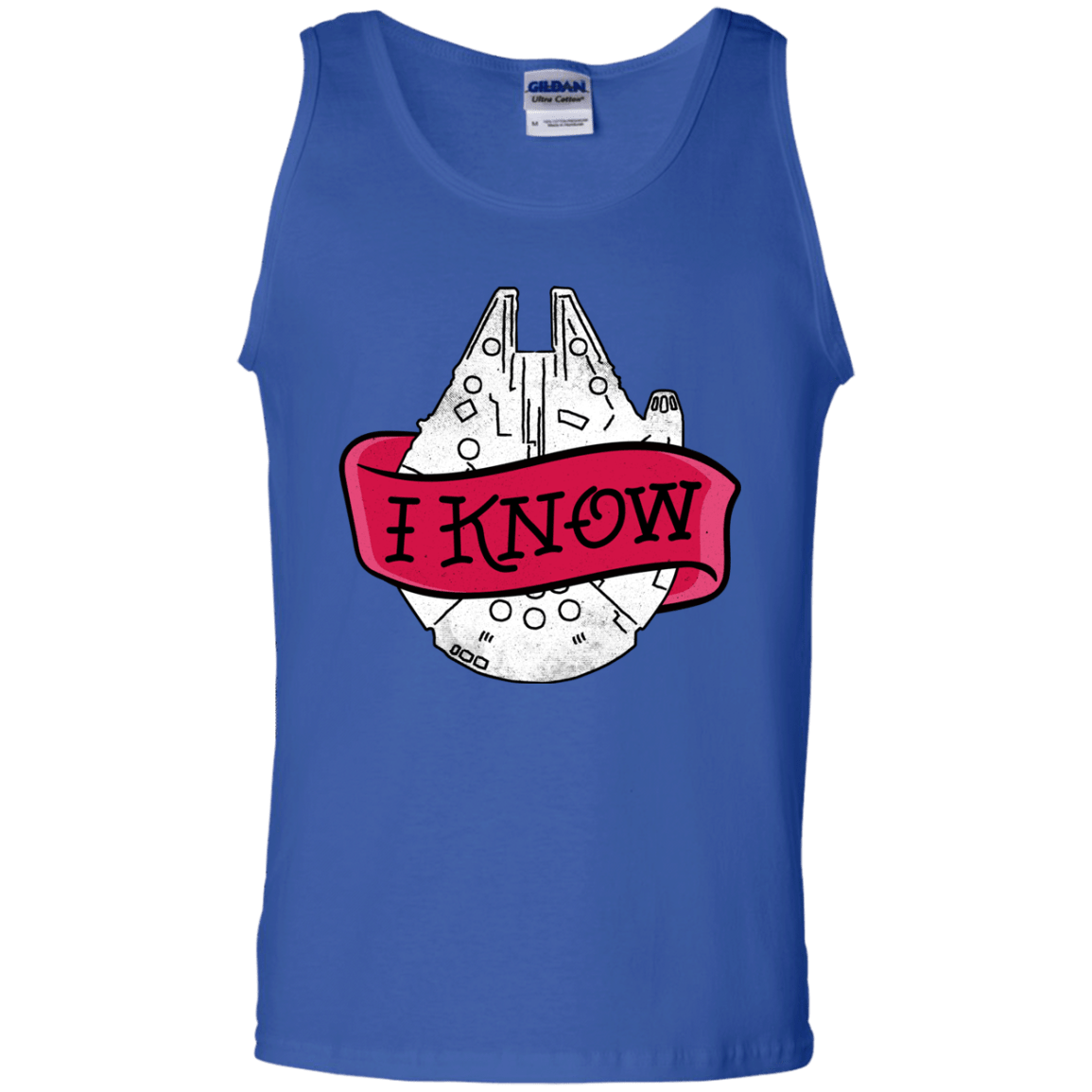 T-Shirts Royal / S I Know Men's Tank Top