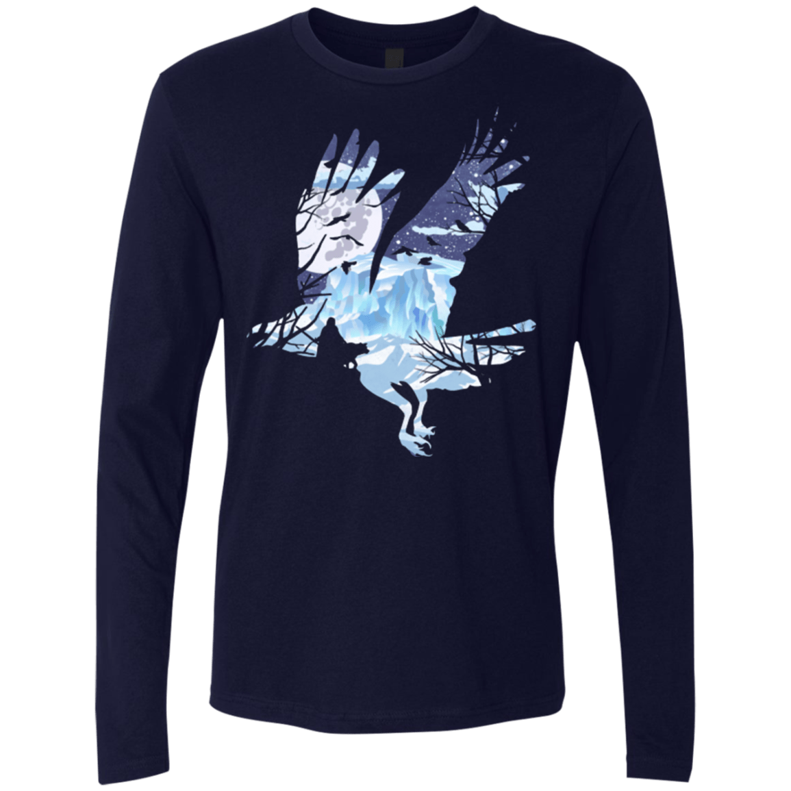 T-Shirts Midnight Navy / Small I know nothing Men's Premium Long Sleeve