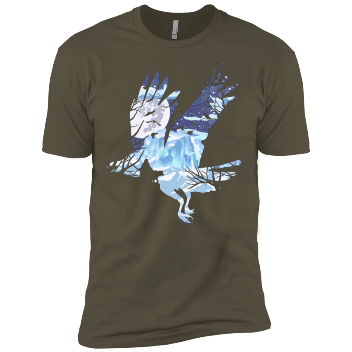 T-Shirts Military Green / X-Small I know nothing Men's Premium T-Shirt