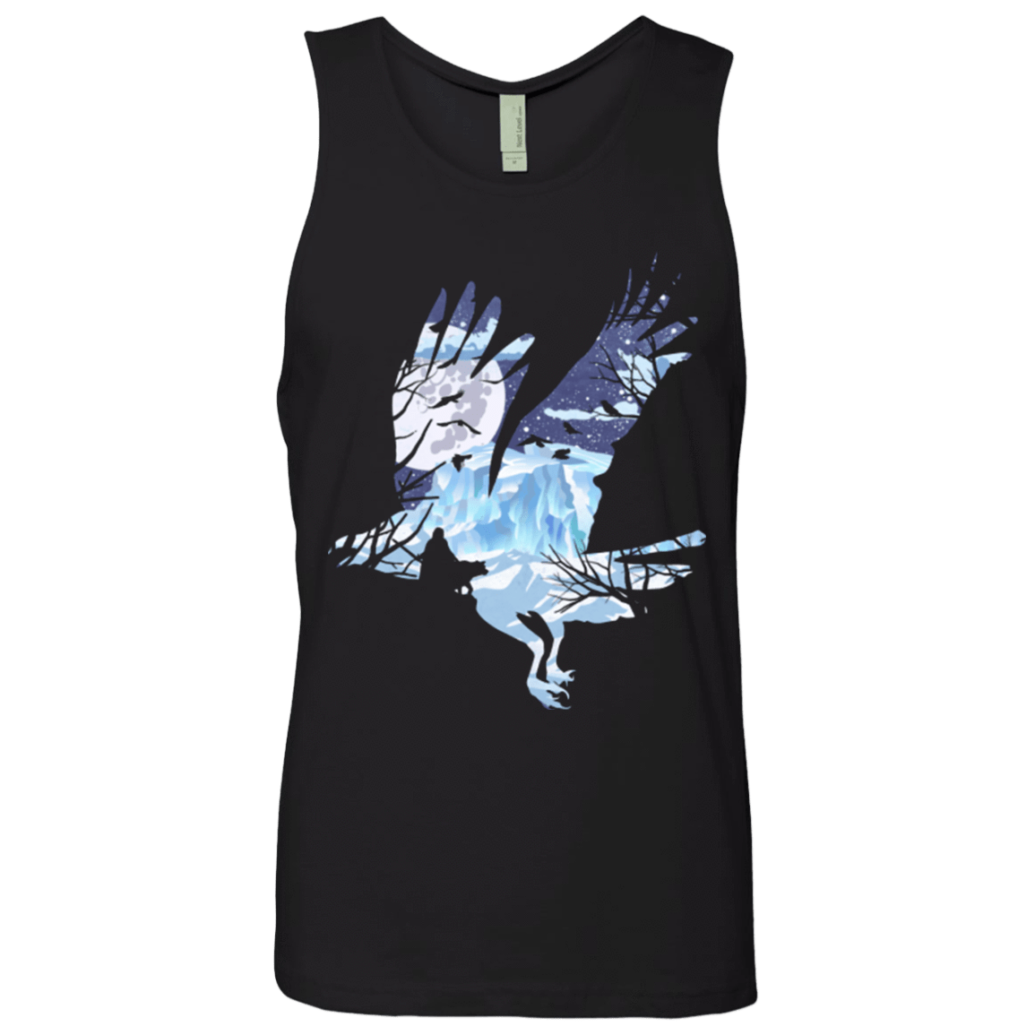 T-Shirts Black / Small I know nothing Men's Premium Tank Top