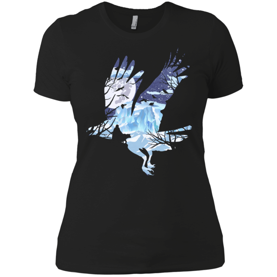 T-Shirts Black / X-Small I know nothing Women's Premium T-Shirt