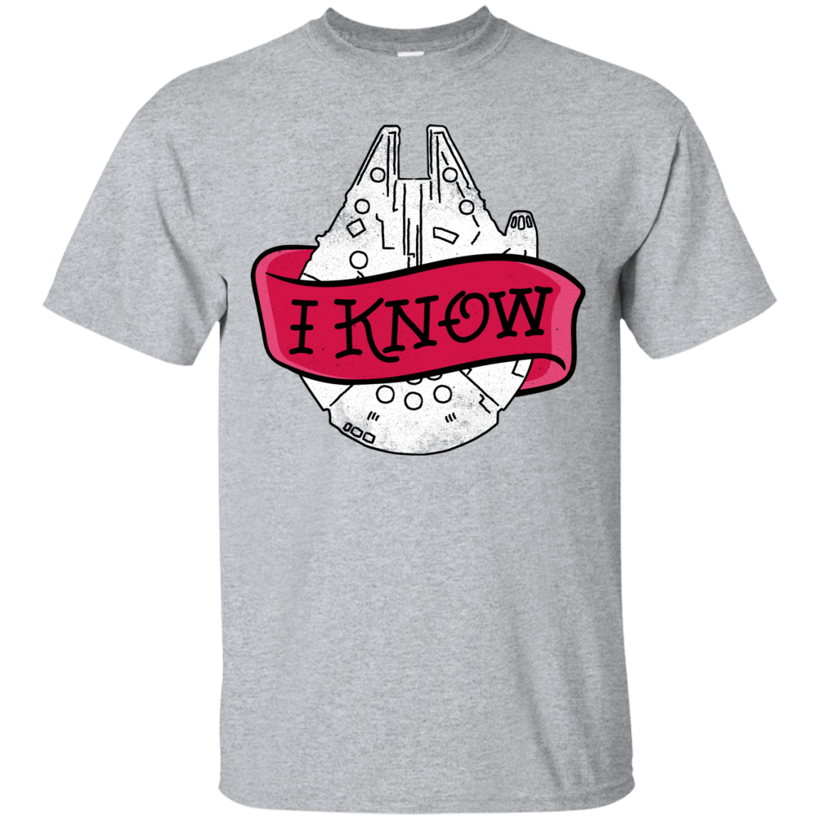T-Shirts Sport Grey / S I Know T-Shirt