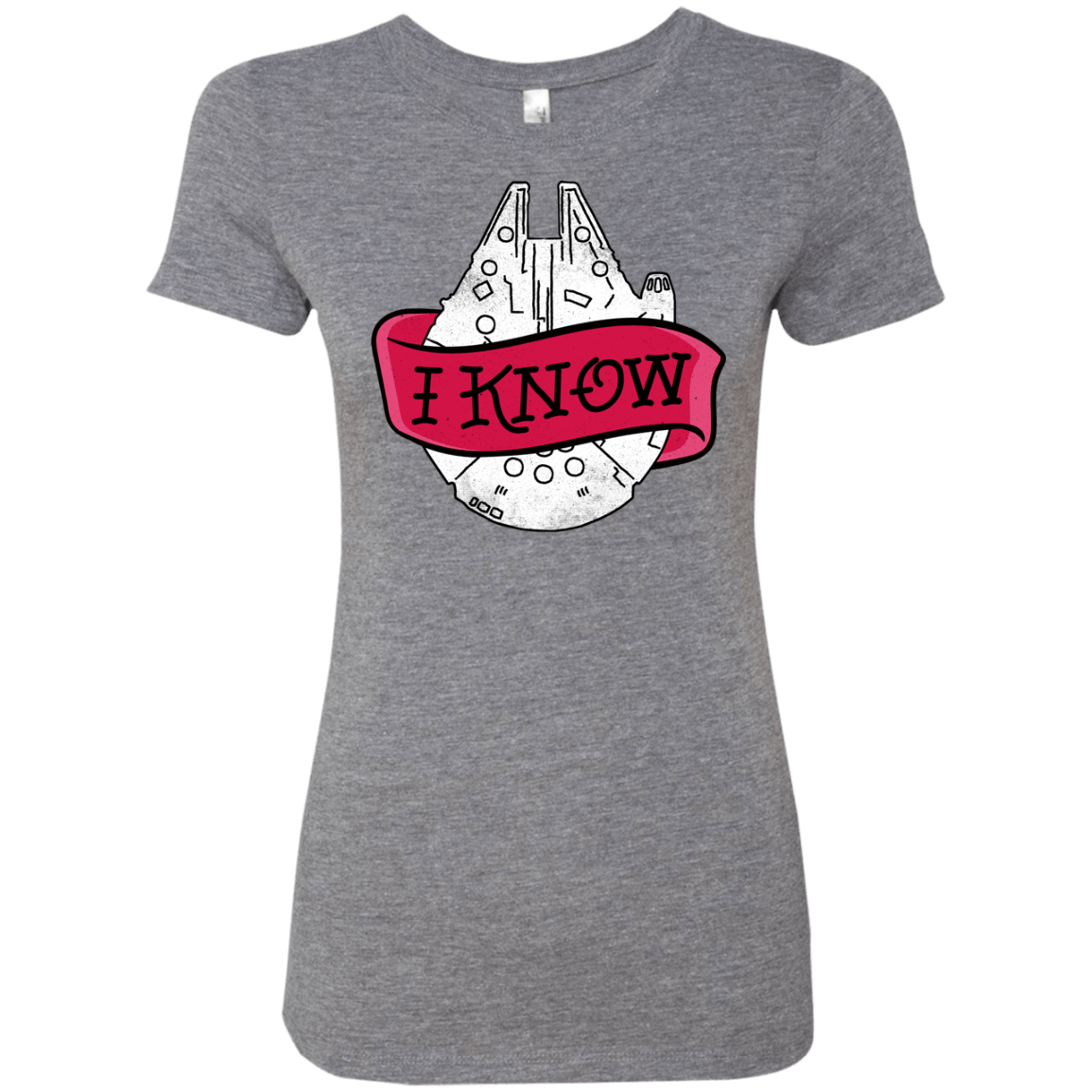 T-Shirts Premium Heather / S I Know Women's Triblend T-Shirt