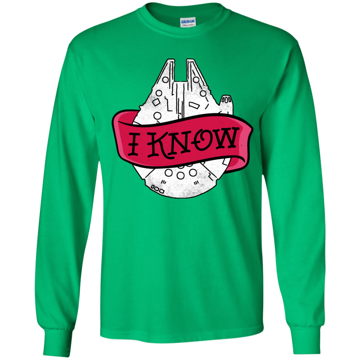 T-Shirts Irish Green / YS I Know Youth Long Sleeve T-Shirt