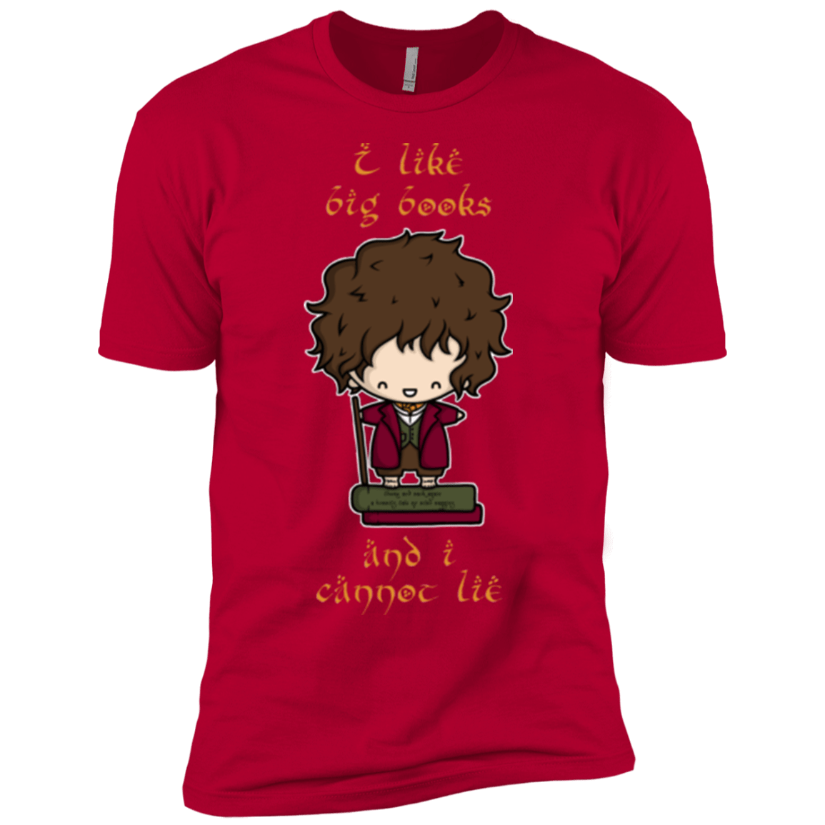 T-Shirts Red / YXS I Like Big Books Boys Premium T-Shirt