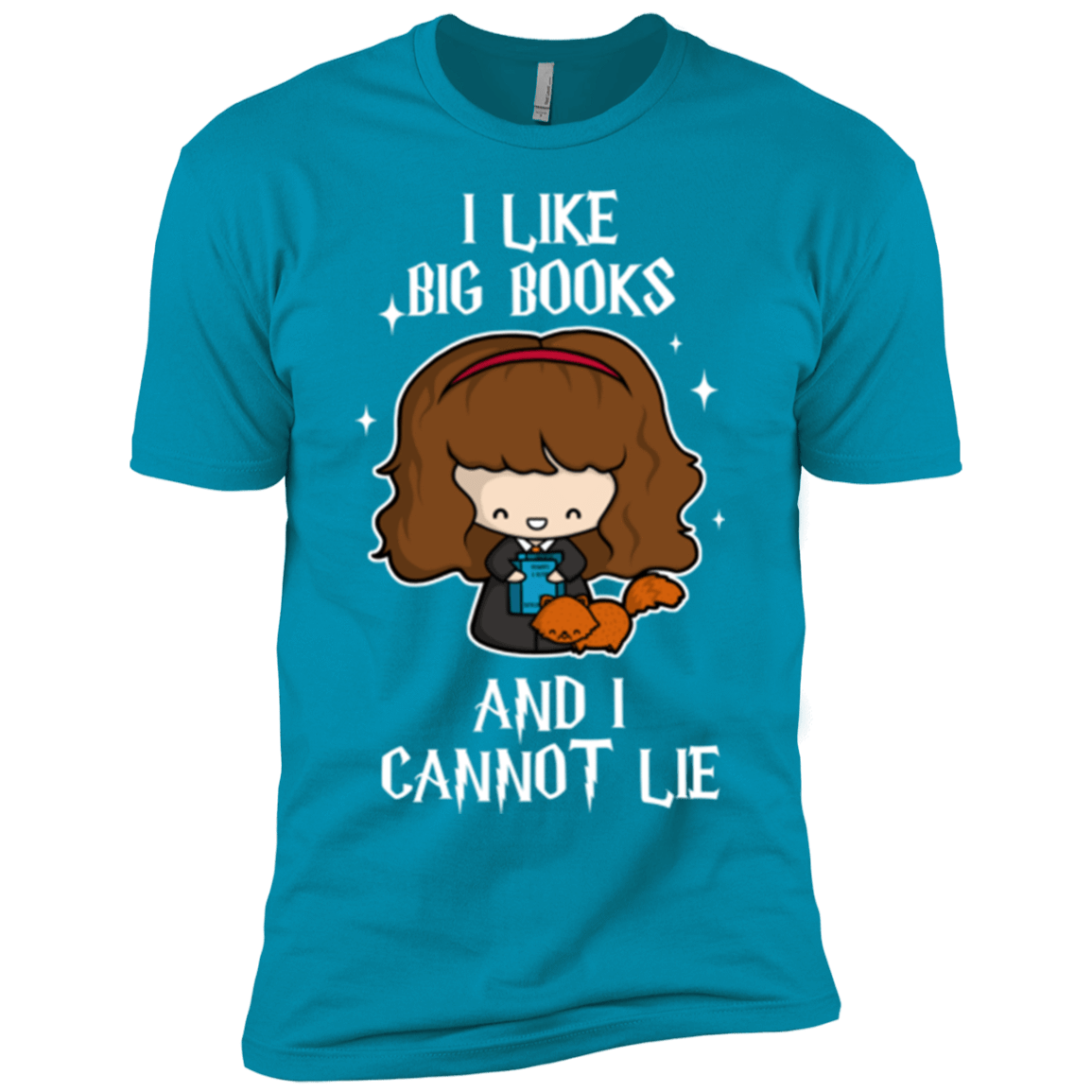 T-Shirts Turquoise / YXS I Like Big Books Boys Premium T-Shirt