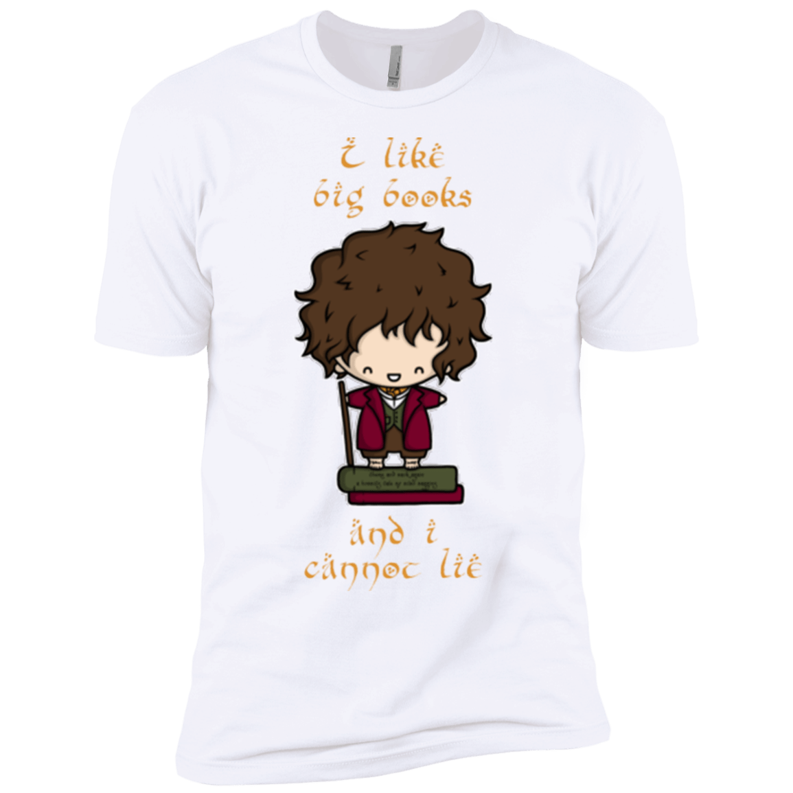 T-Shirts White / YXS I Like Big Books Boys Premium T-Shirt