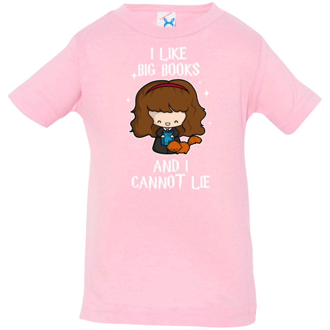 T-Shirts Pink / 6 Months I Like Big Books Infant Premium T-Shirt