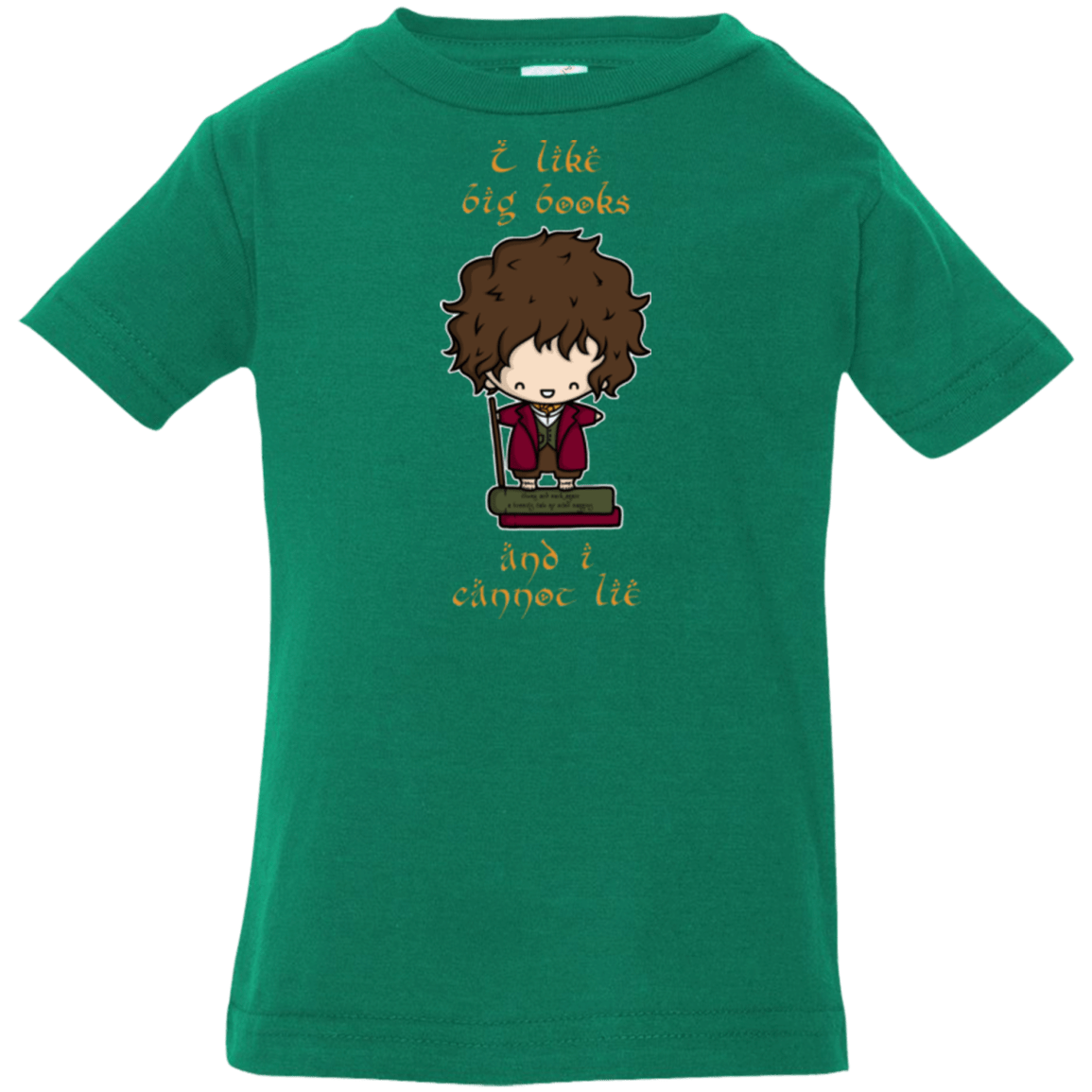 T-Shirts Kelly / 6 Months I Like Big Books Infant PremiumT-Shirt