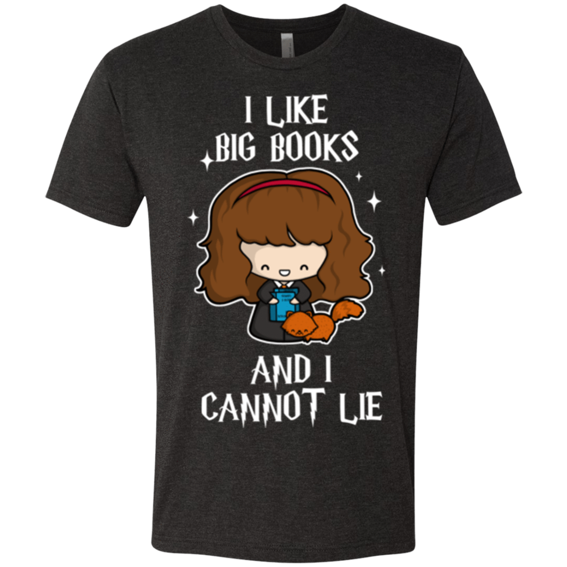 T-Shirts Vintage Black / Small I Like Big Books Men's Triblend T-Shirt