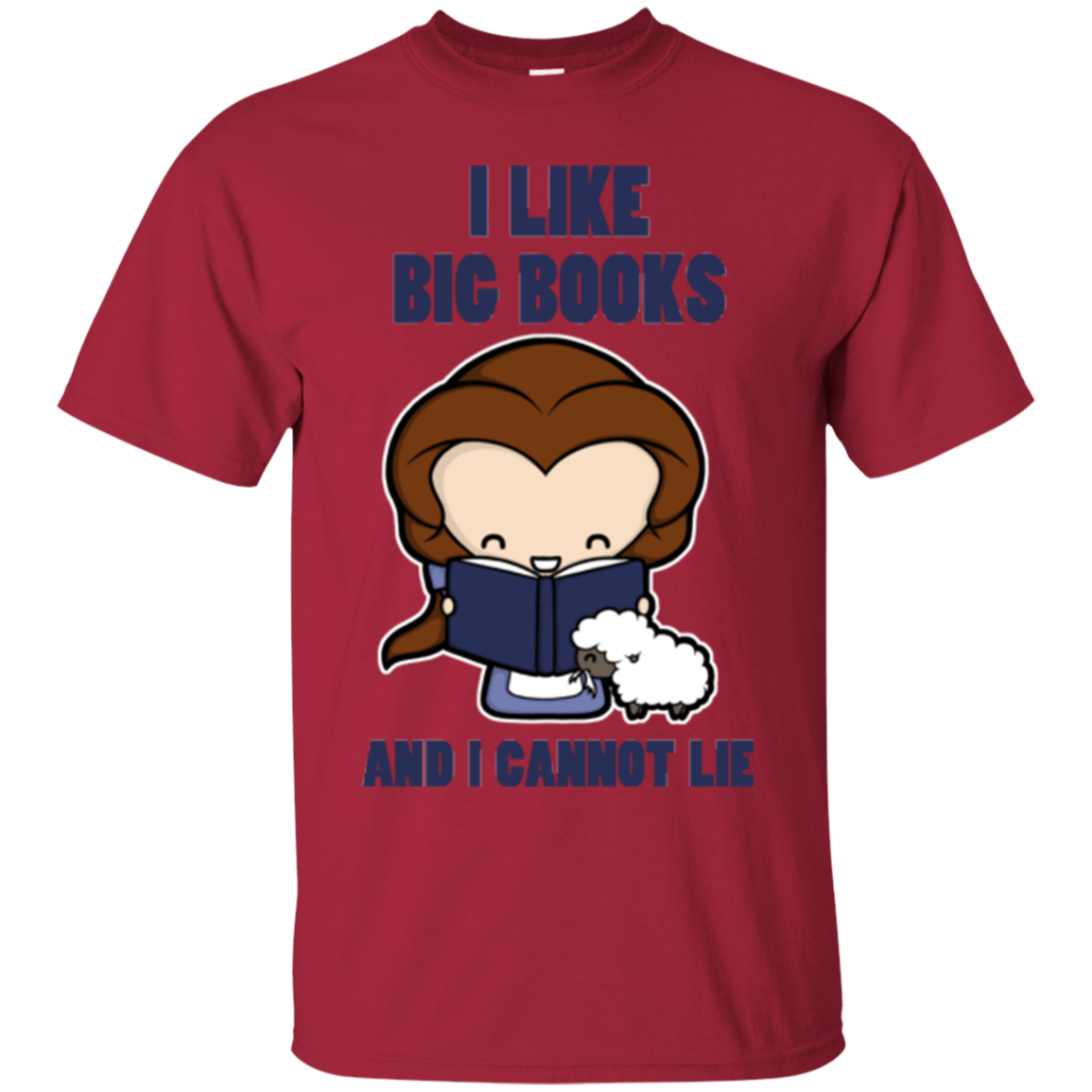 T-Shirts Cardinal / Small I Like Big Books T-Shirt