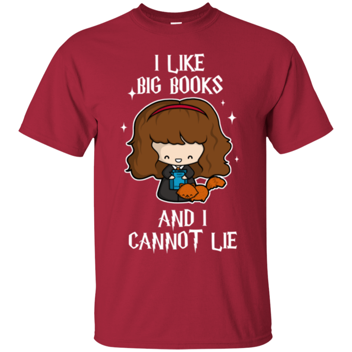 T-Shirts Cardinal / Small I Like Big Books T-Shirt
