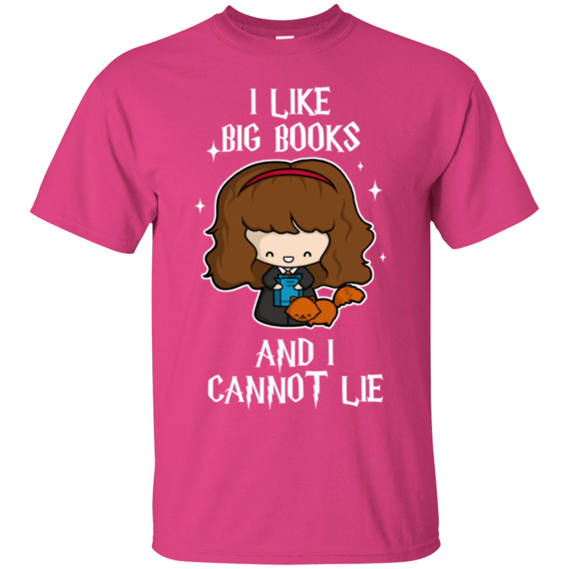 T-Shirts Heliconia / Small I Like Big Books T-Shirt