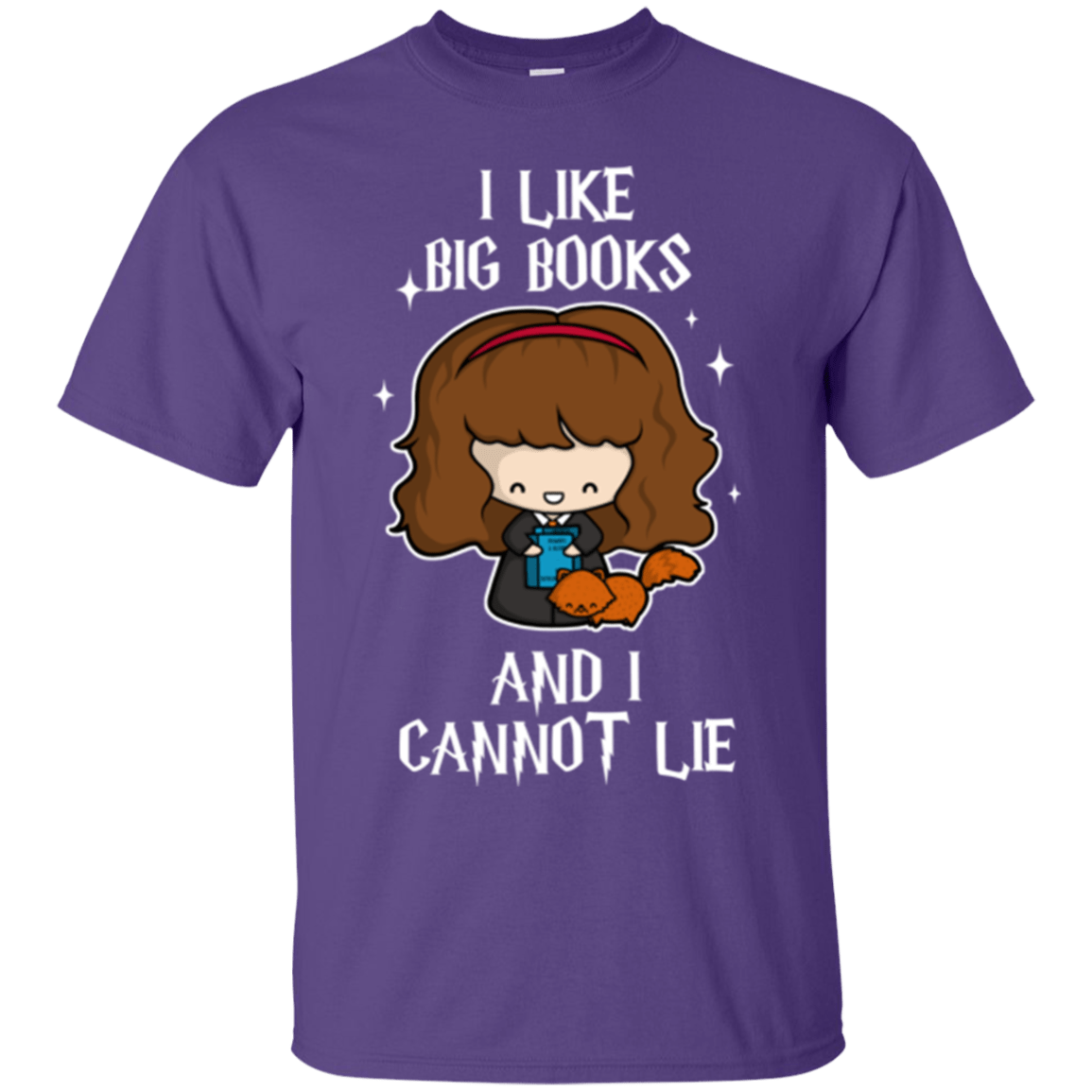 T-Shirts Purple / Small I Like Big Books T-Shirt