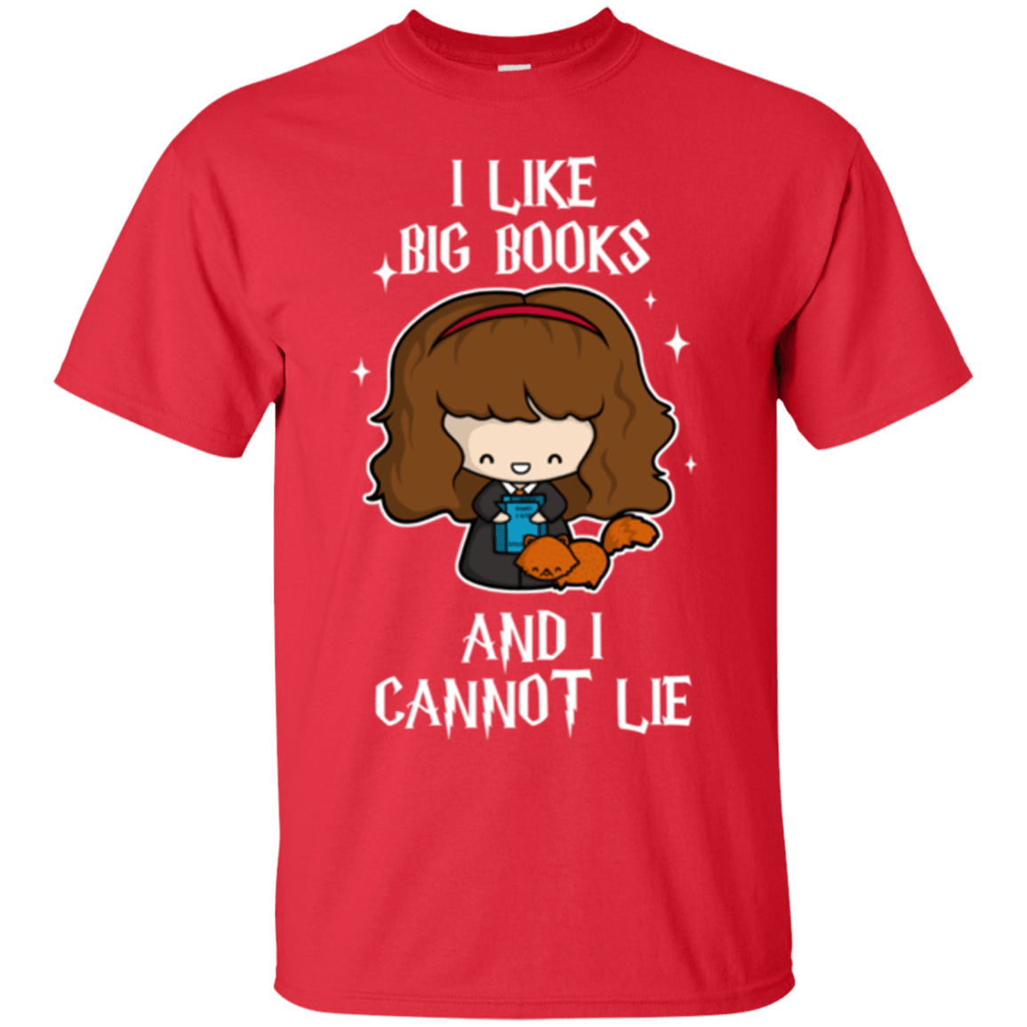 T-Shirts Red / Small I Like Big Books T-Shirt
