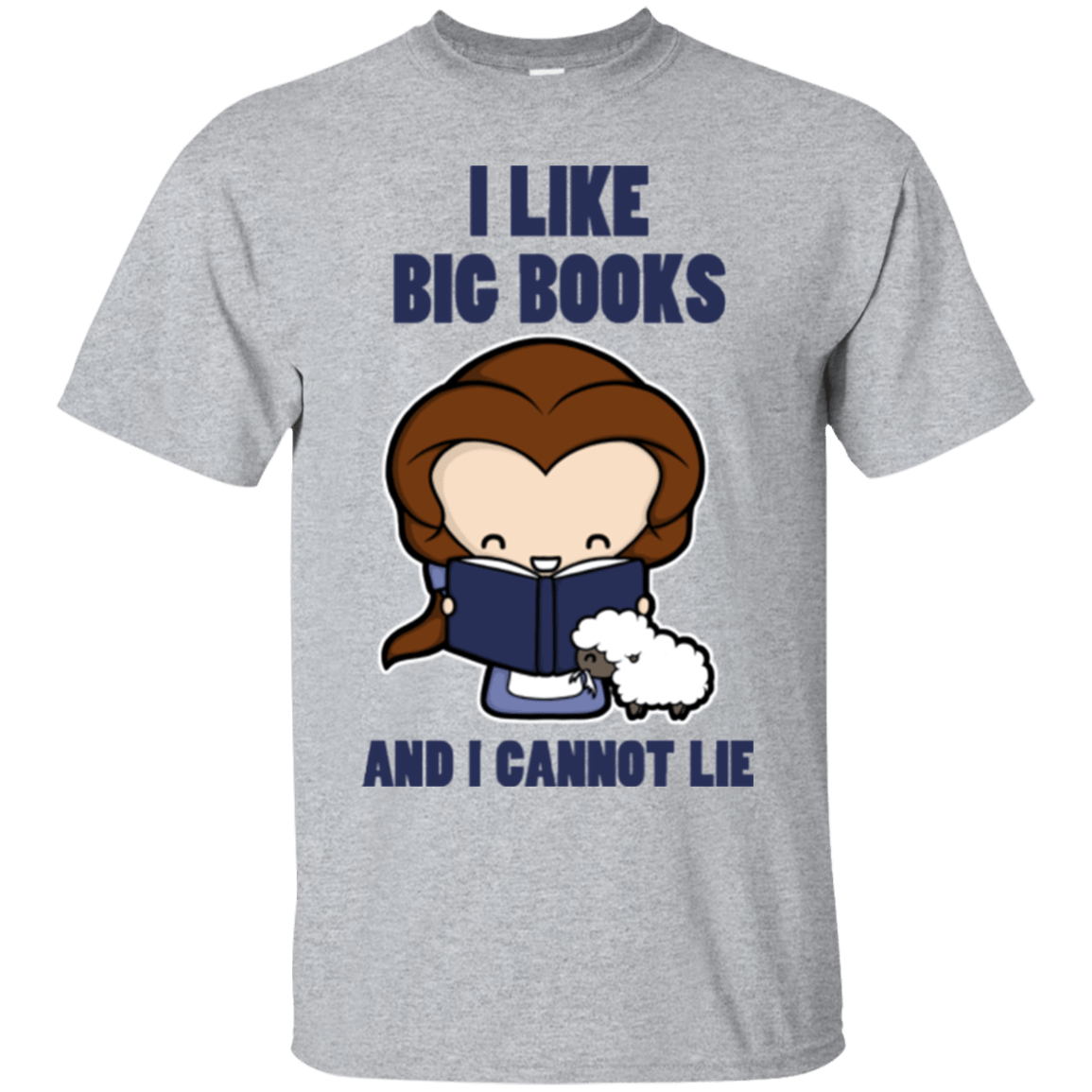 T-Shirts Sport Grey / Small I Like Big Books T-Shirt