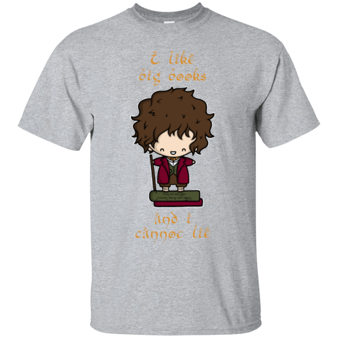 T-Shirts Sport Grey / Small I Like Big Books T-Shirt