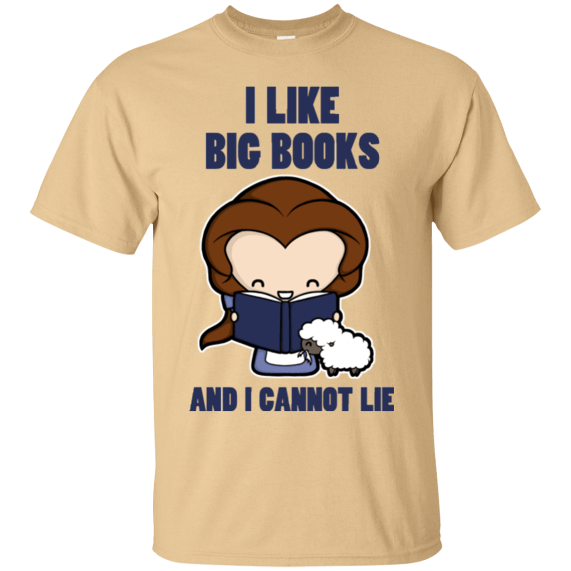 T-Shirts Vegas Gold / Small I Like Big Books T-Shirt