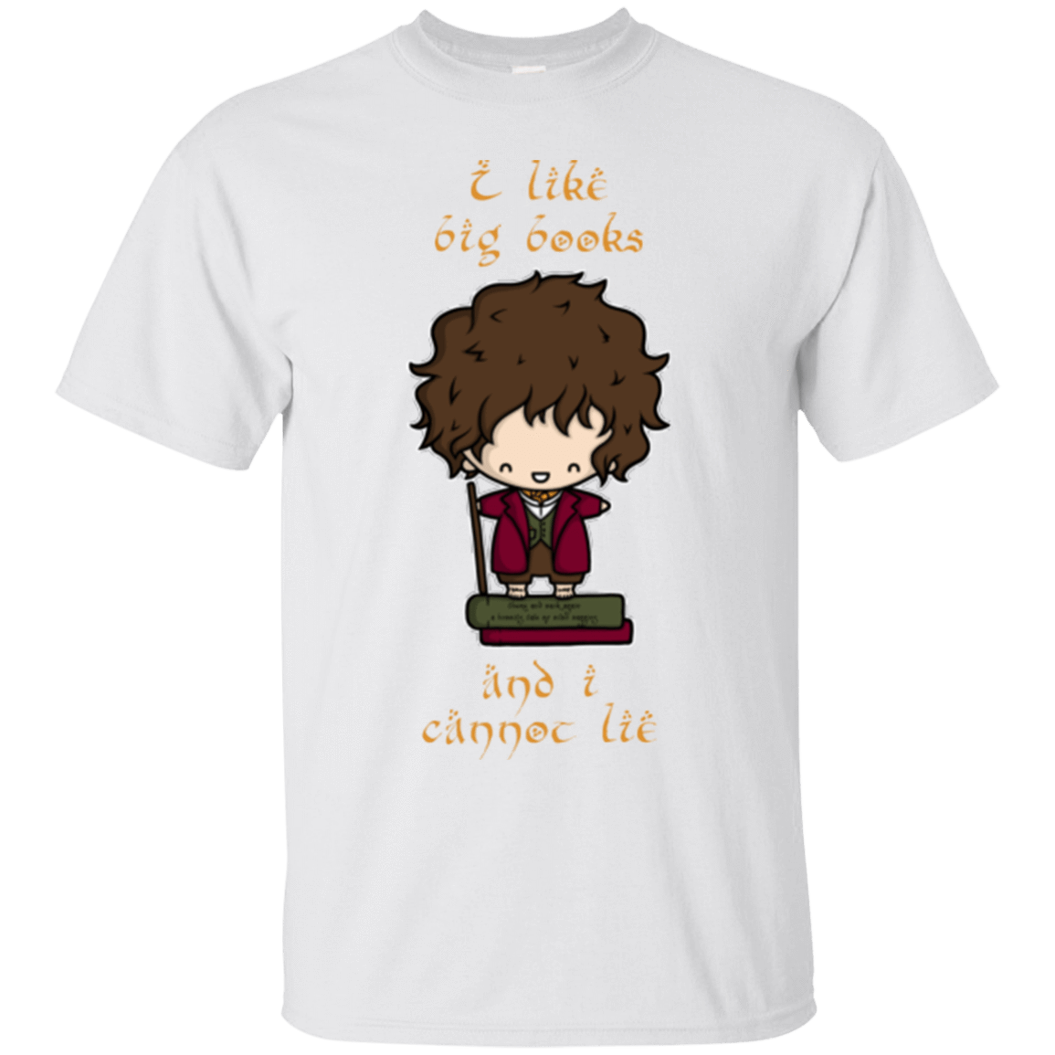 T-Shirts White / Small I Like Big Books T-Shirt