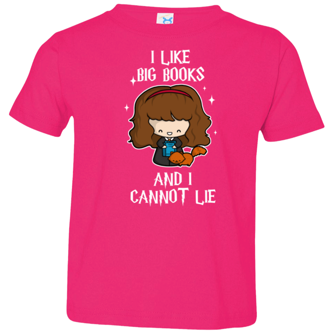 T-Shirts Hot Pink / 2T I Like Big Books Toddler Premium T-Shirt