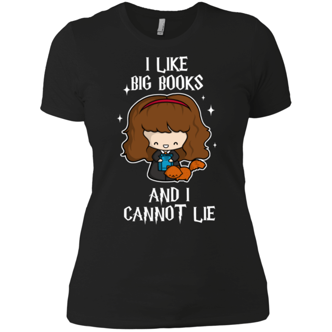 T-Shirts Black / X-Small I Like Big Books Women's Premium T-Shirt