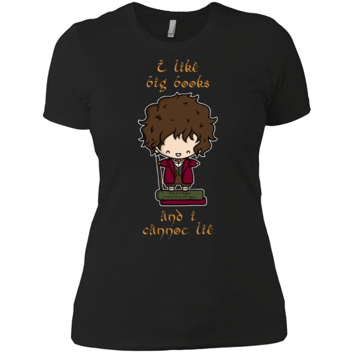 T-Shirts Black / X-Small I Like Big Books Women's Premium T-Shirt