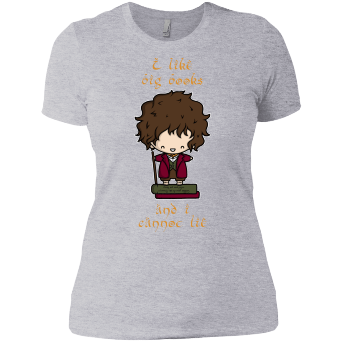 T-Shirts Heather Grey / X-Small I Like Big Books Women's Premium T-Shirt
