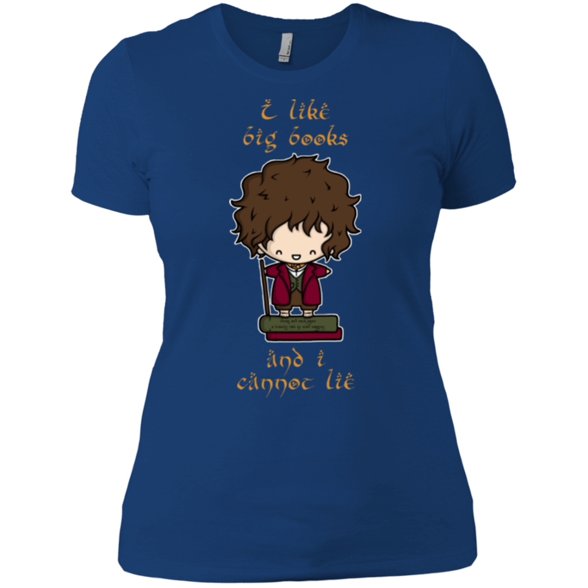 T-Shirts Royal / X-Small I Like Big Books Women's Premium T-Shirt