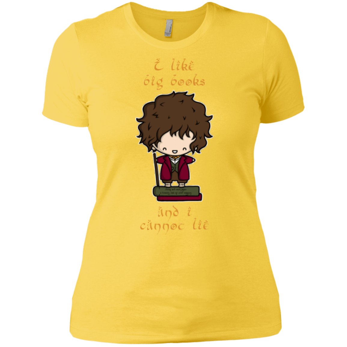 T-Shirts Vibrant Yellow / X-Small I Like Big Books Women's Premium T-Shirt