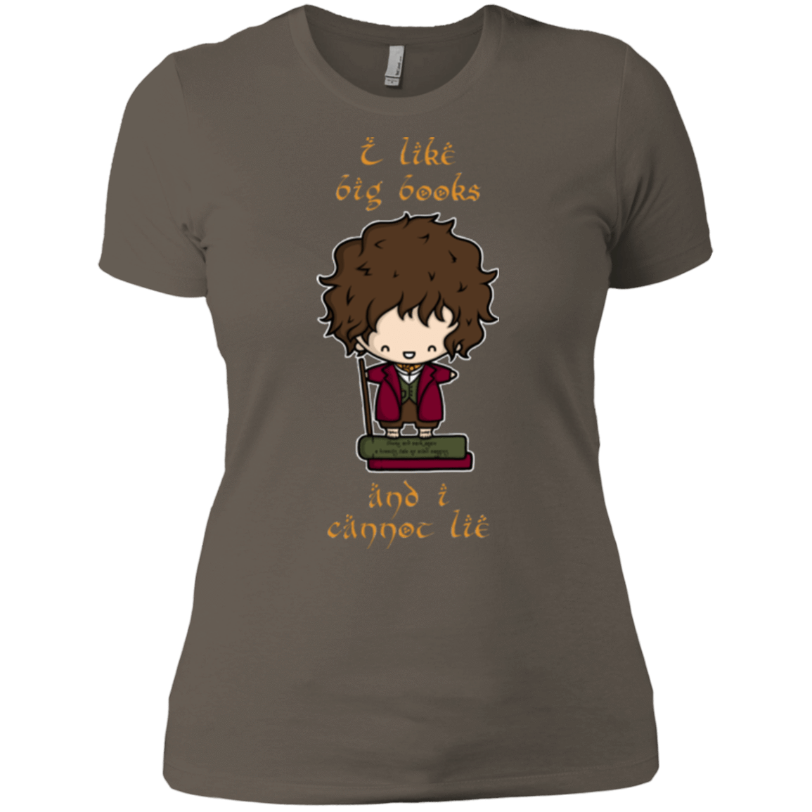 T-Shirts Warm Grey / X-Small I Like Big Books Women's Premium T-Shirt