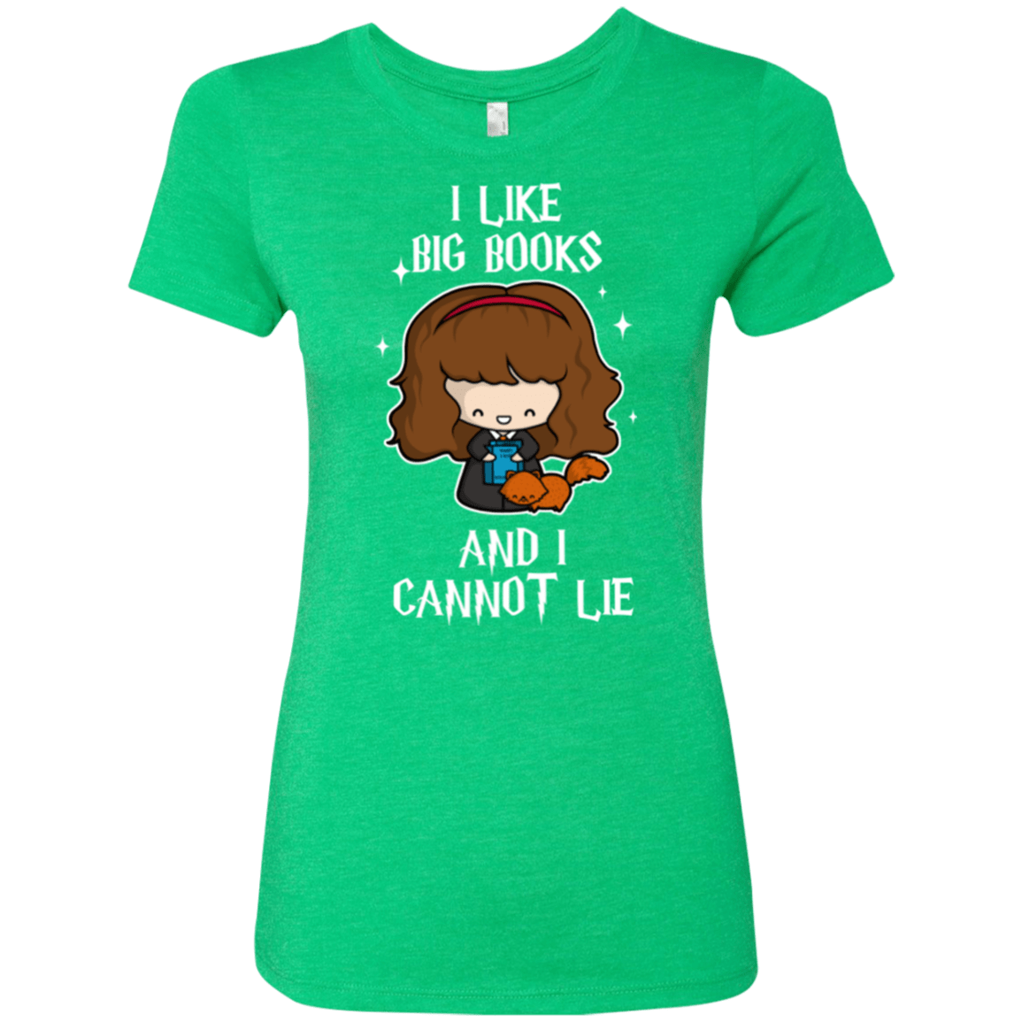 T-Shirts Envy / Small I Like Big Books Women's Triblend T-Shirt