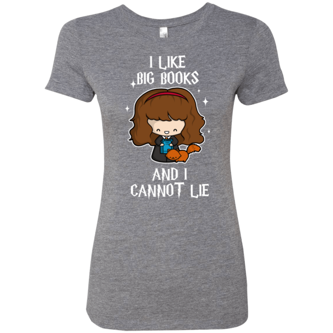 T-Shirts Premium Heather / Small I Like Big Books Women's Triblend T-Shirt