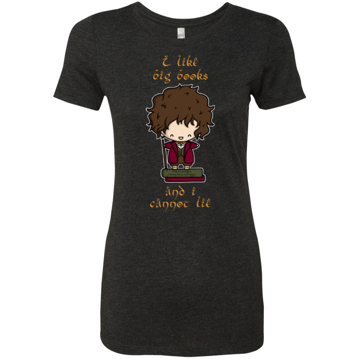 T-Shirts Vintage Black / Small I Like Big Books Women's Triblend T-Shirt