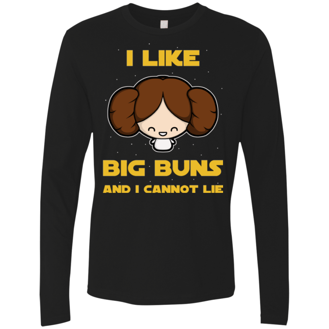 T-Shirts Black / Small I Like Big Buns Men's Premium Long Sleeve