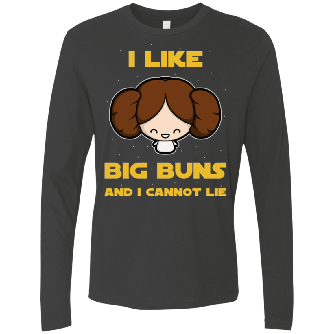 T-Shirts Heavy Metal / Small I Like Big Buns Men's Premium Long Sleeve