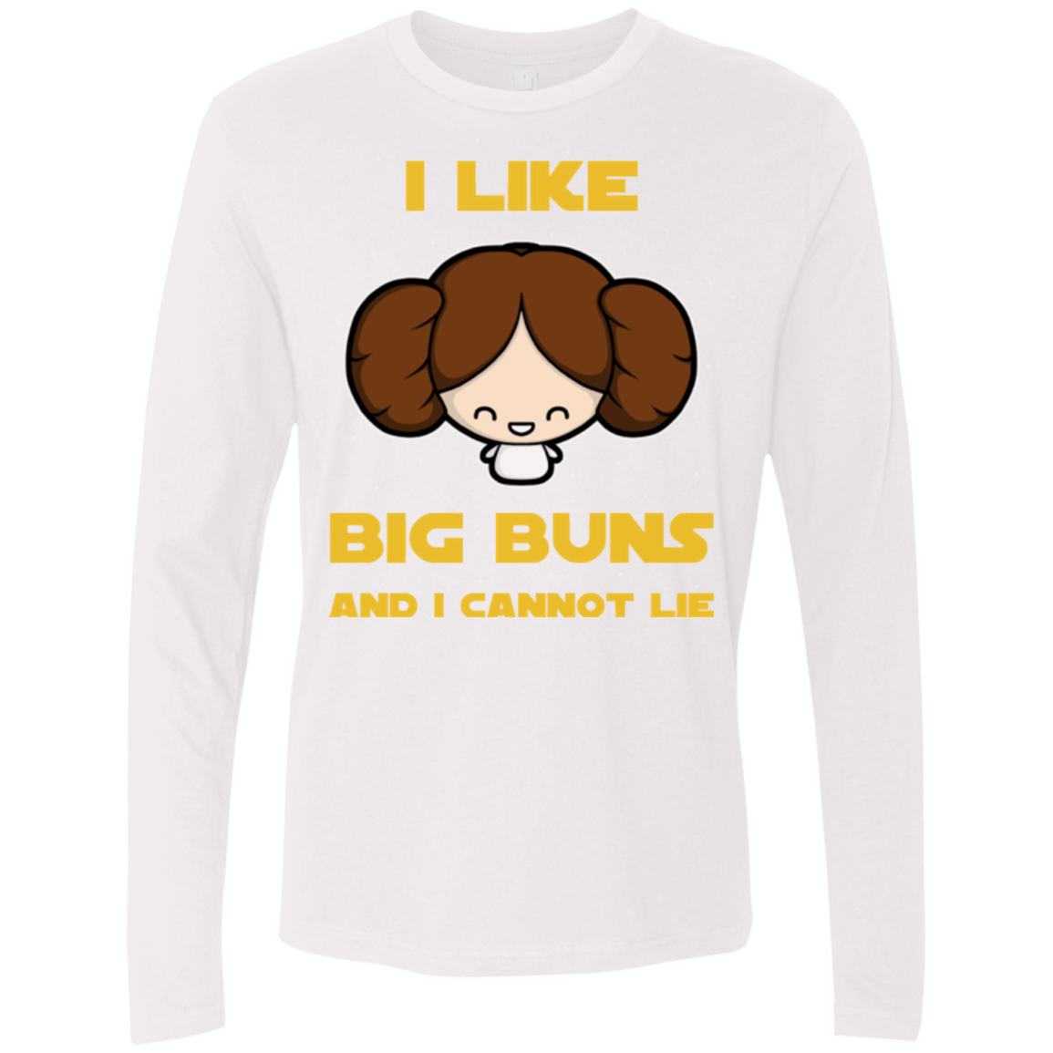 T-Shirts White / Small I Like Big Buns Men's Premium Long Sleeve
