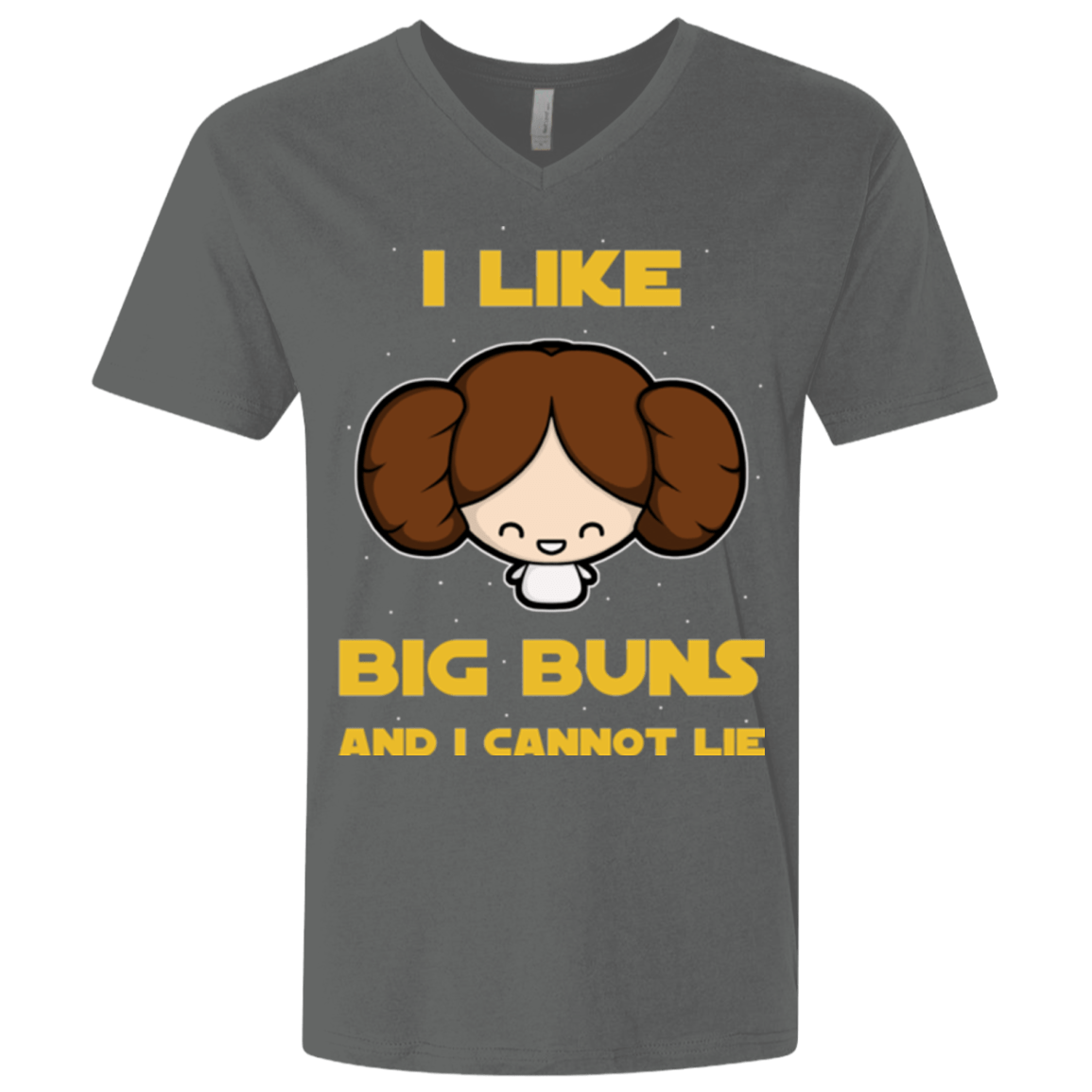 T-Shirts Heavy Metal / X-Small I Like Big Buns Men's Premium V-Neck