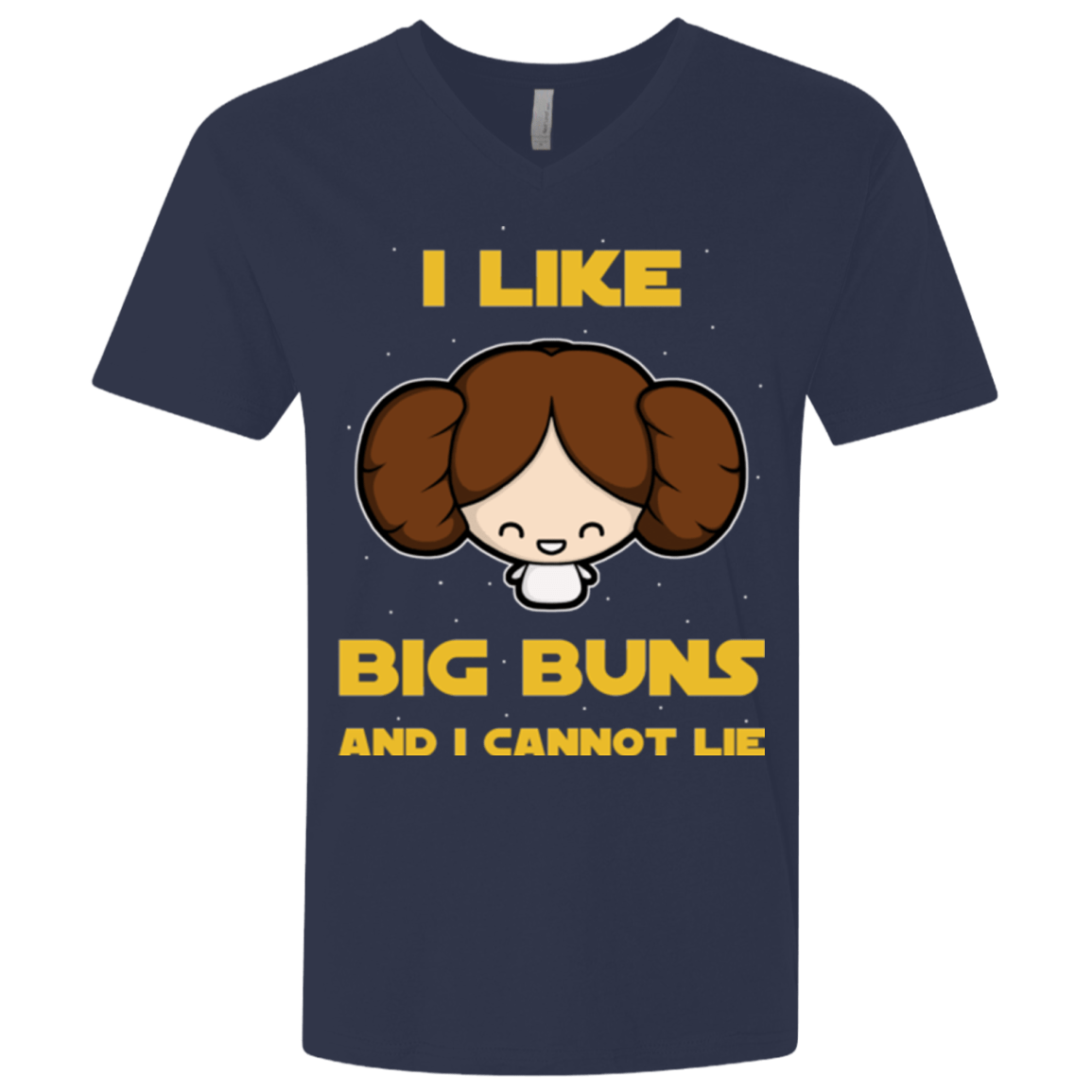 T-Shirts Midnight Navy / X-Small I Like Big Buns Men's Premium V-Neck