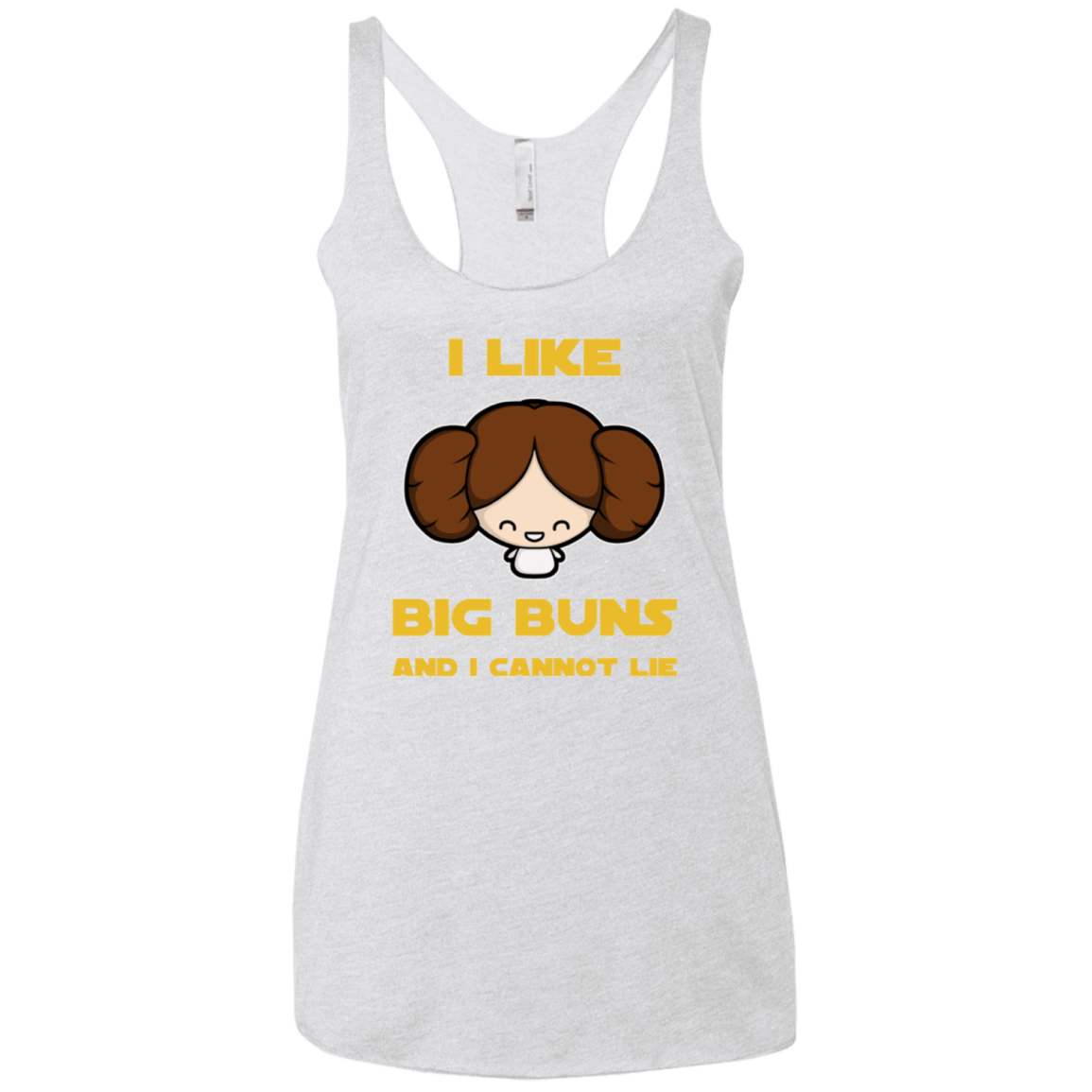 I Like Big Buns Women's Triblend Racerback Tank