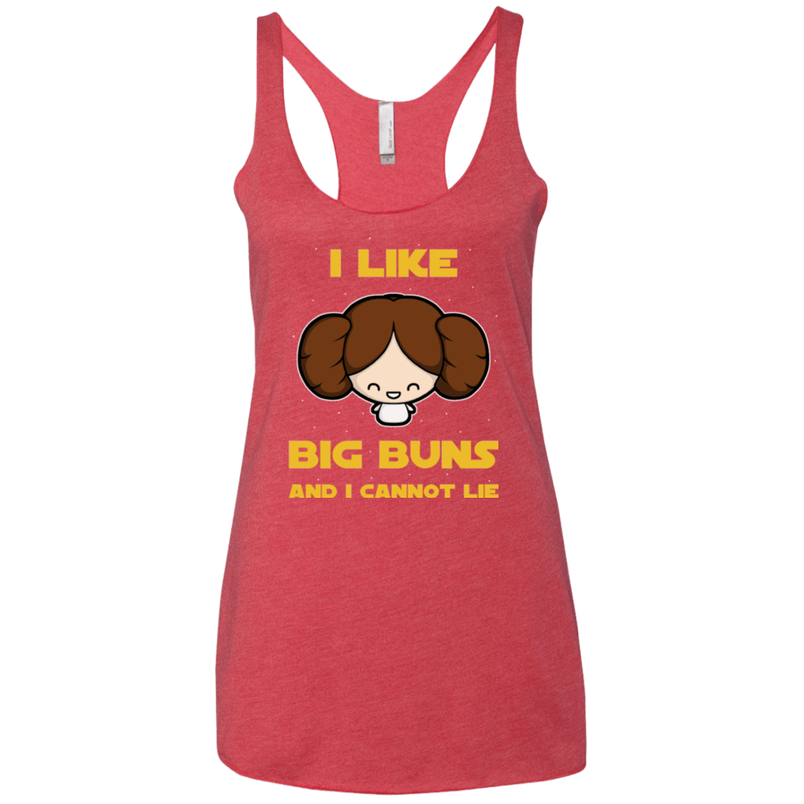 T-Shirts Vintage Red / X-Small I Like Big Buns Women's Triblend Racerback Tank