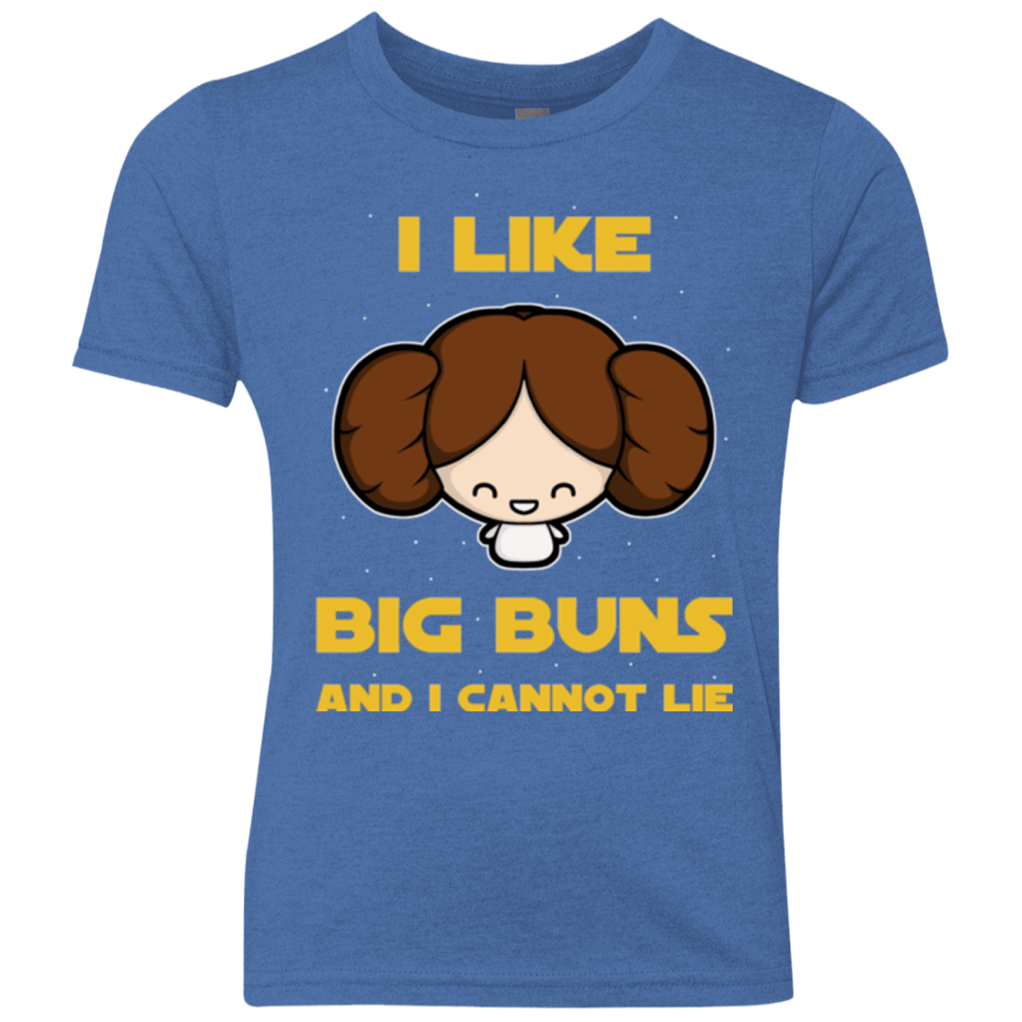 T-Shirts Vintage Royal / YXS I Like Big Buns Youth Triblend T-Shirt