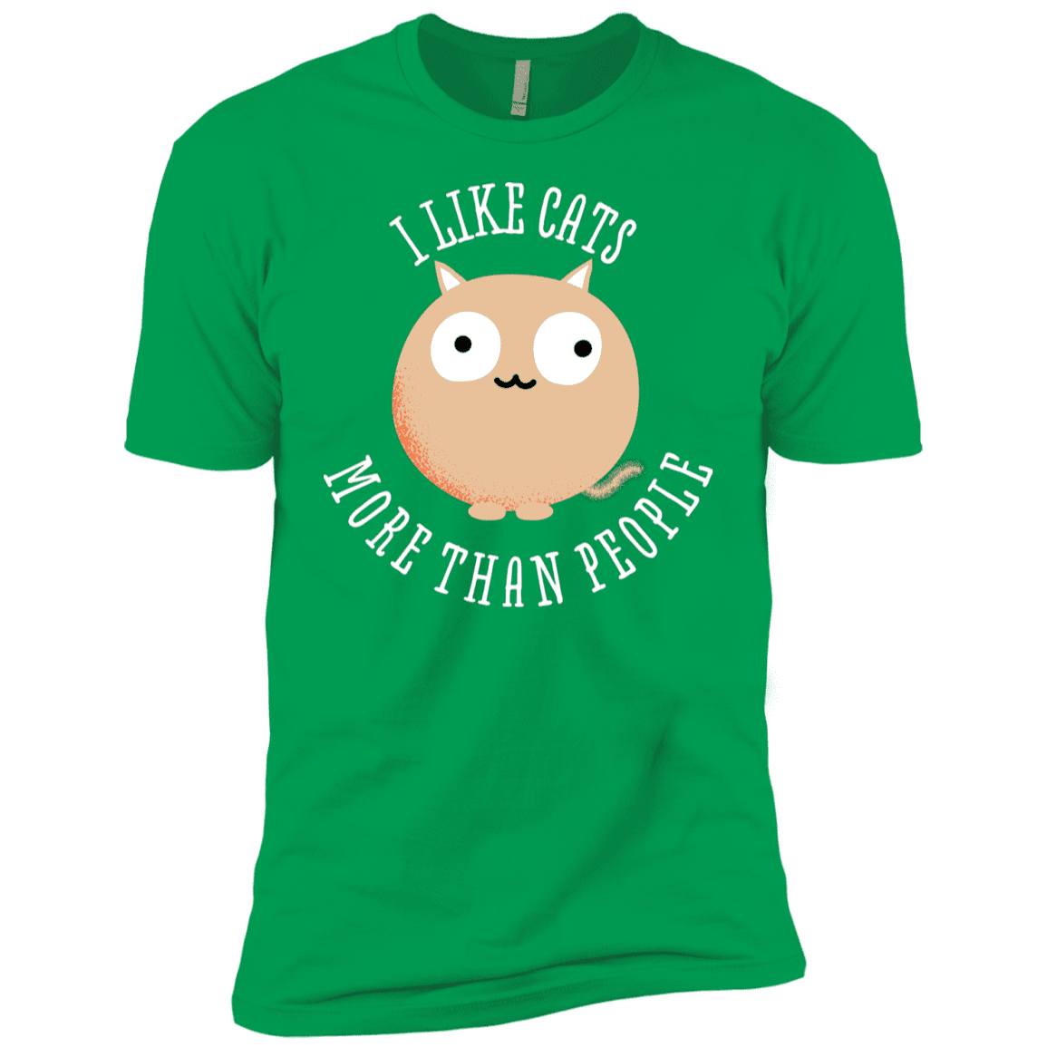 T-Shirts Kelly Green / YXS I Like Cats Boys Premium T-Shirt