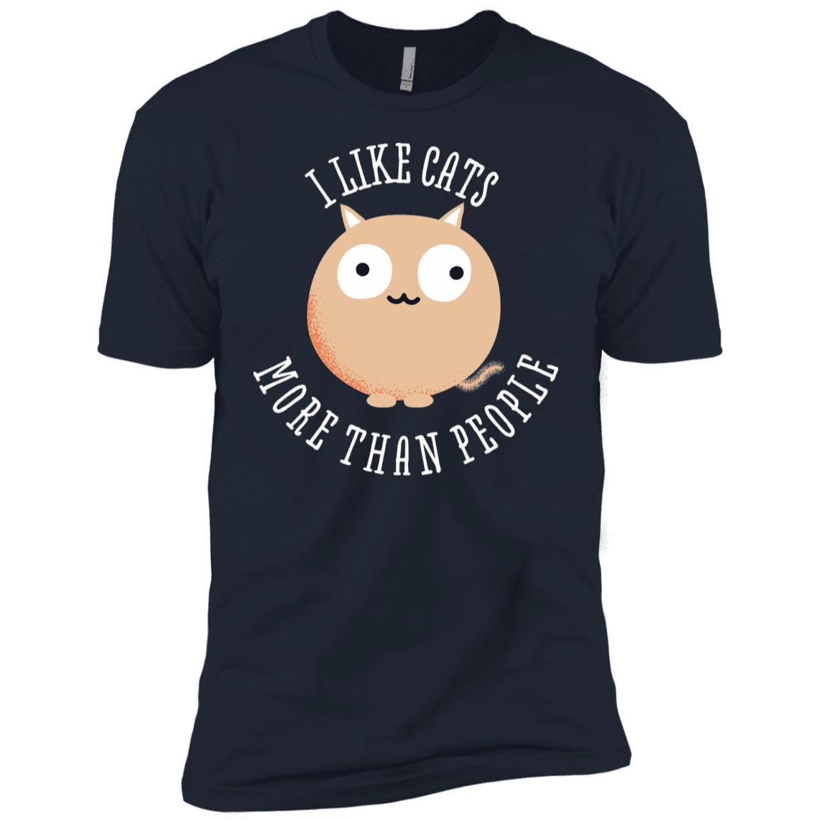 T-Shirts Midnight Navy / YXS I Like Cats Boys Premium T-Shirt