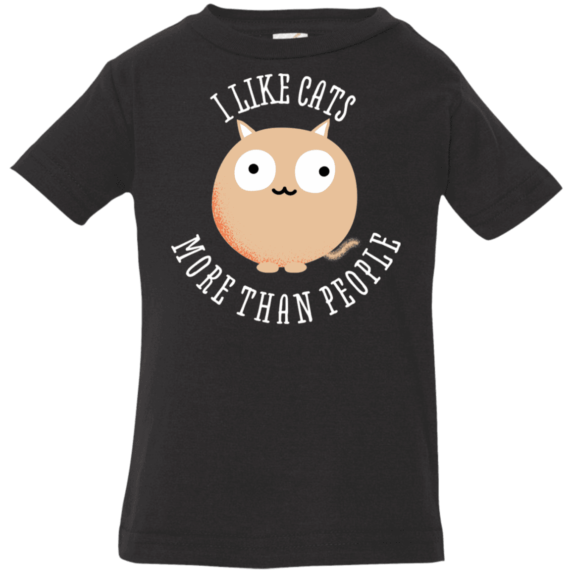 T-Shirts Black / 6 Months I Like Cats Infant Premium T-Shirt