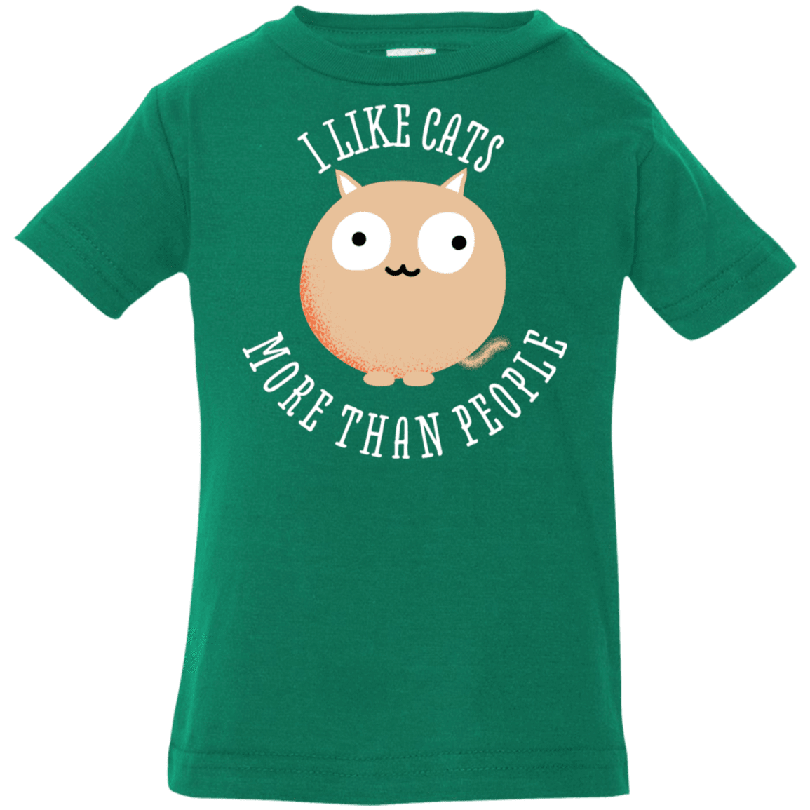 T-Shirts Kelly / 6 Months I Like Cats Infant Premium T-Shirt