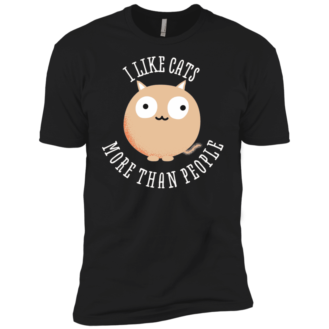 T-Shirts Black / X-Small I Like Cats Men's Premium T-Shirt