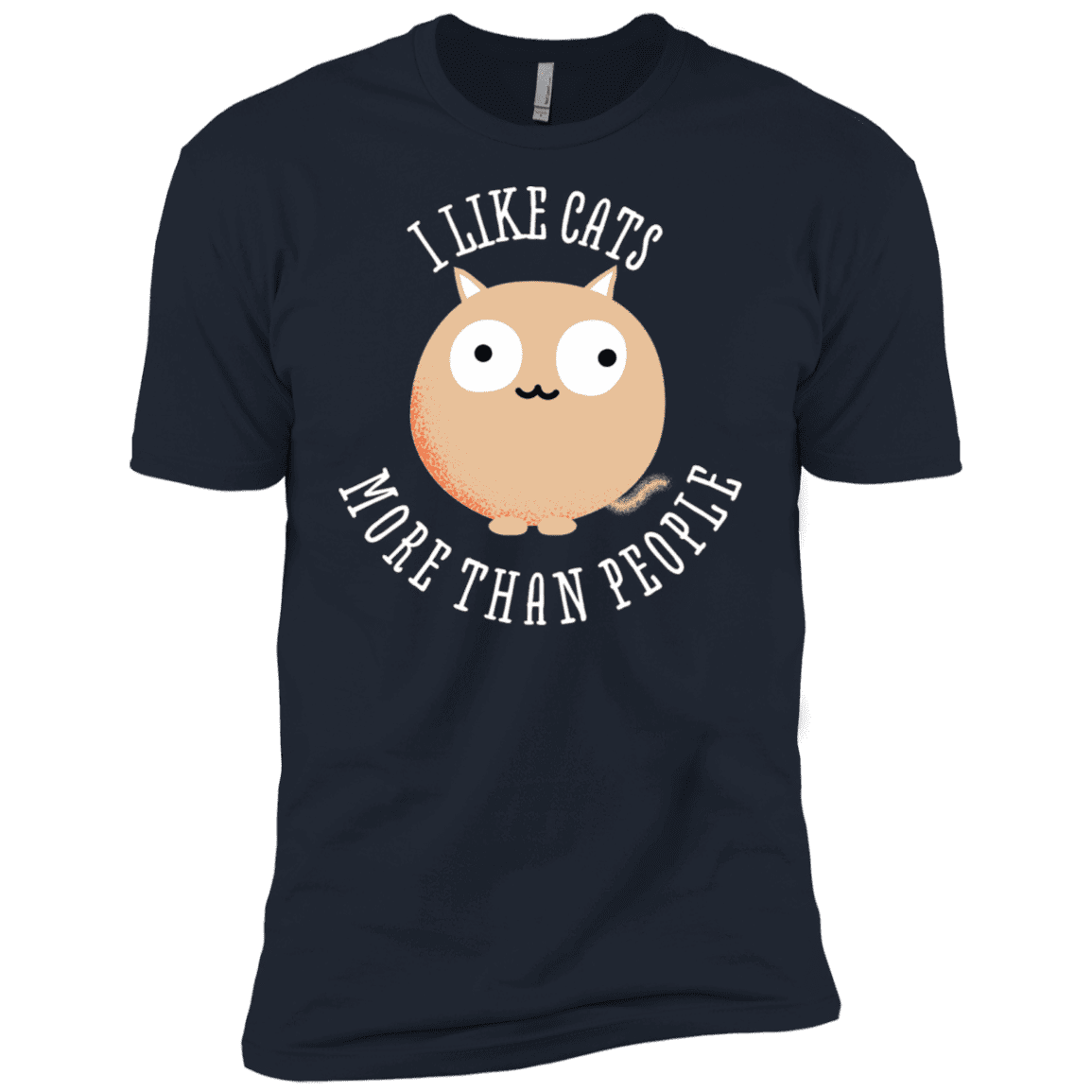 T-Shirts Midnight Navy / X-Small I Like Cats Men's Premium T-Shirt