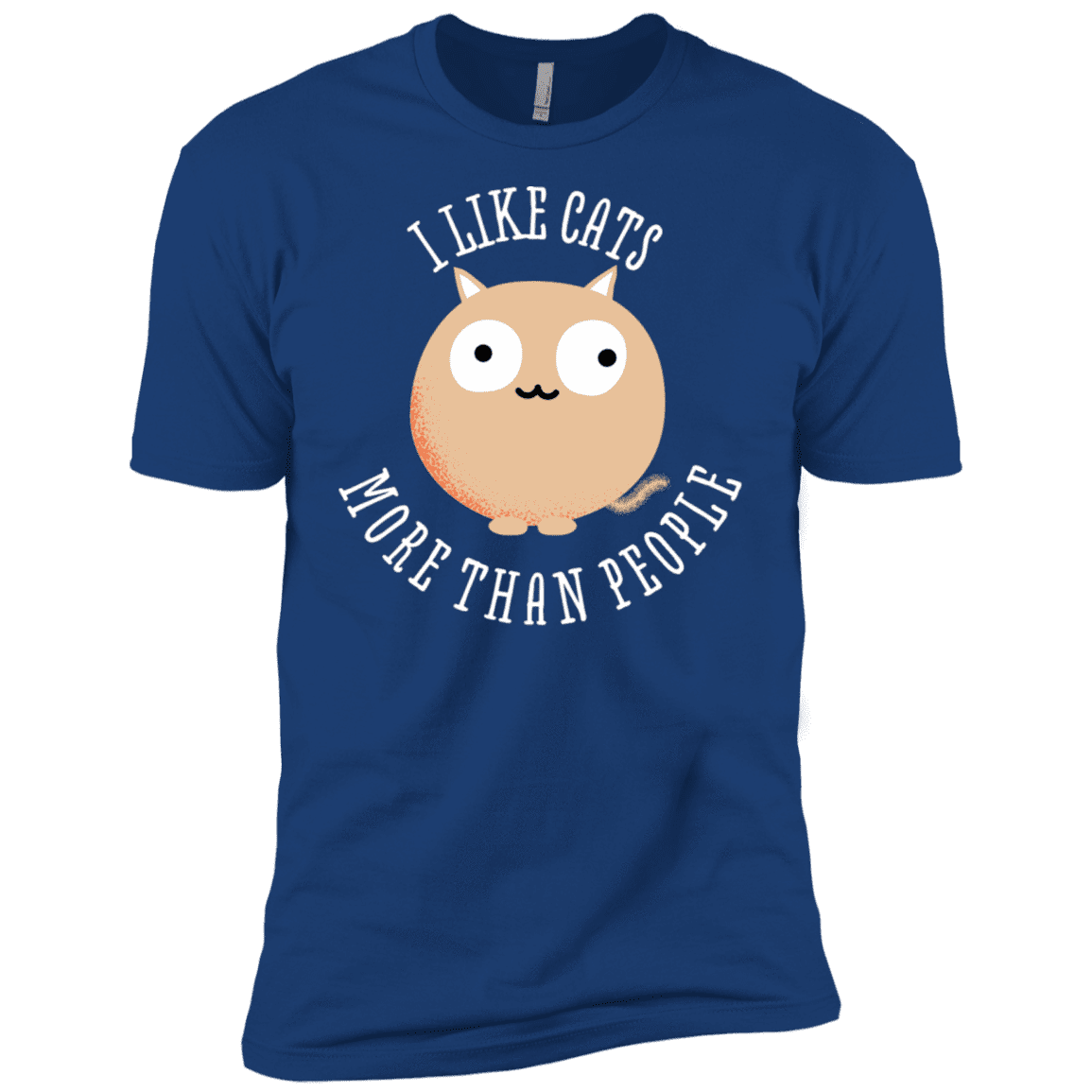 T-Shirts Royal / X-Small I Like Cats Men's Premium T-Shirt
