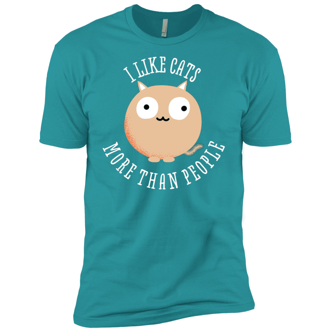 T-Shirts Tahiti Blue / X-Small I Like Cats Men's Premium T-Shirt